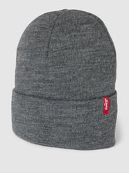 Mütze mit Label-Detail Modell 'SLOUCHY RED TAB' von Levi's® Grau - 9
