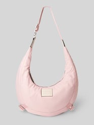 Handtasche mit Label-Badge Modell 'MOABIT' von STUDIO BERLIN Pink - 1