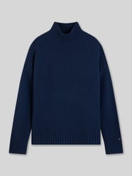 Turtleneck aus Wolle mit Logo Stickerei von Tommy Hilfiger - 9