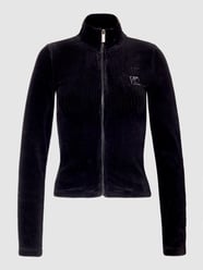 Kort sweatjack met ribstructuur, model 'OG CORDUROY' van KARL KANI Zwart - 28
