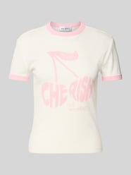 T-Shirt mit Label-Print von OH APRIL - 16