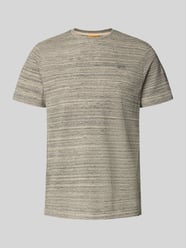 Regular fit T-shirt met ronde hals, model 'Melange' van camel active - 17
