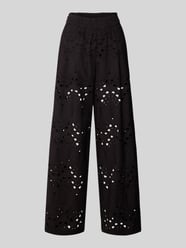 High Waist Hose mit Lochstickerei Modell 'baylor' von Gestuz - 35