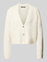 Gebreide cardigan met V-hals, model 'Triya' van Someday - 24