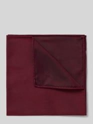 Einstecktuch aus reiner Seide von Blick Bordeaux - 43