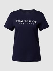 T-Shirt aus reiner Baumwolle von Tom Tailor Blau - 22