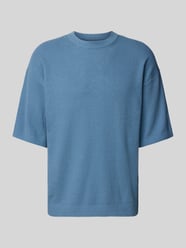 Strickshirt mit Rundhalsausschnitt Modell 'KALEB' von JACK & JONES Premium - 12