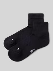 Mid Running Socks im 2er-Pack mit gerippten Bündchen von SNOCKS - 9