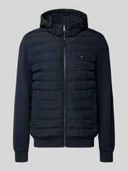 Regular fit gewatteerd jack met afneembare capuchon van Tommy Hilfiger - 4