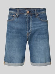 Regular Fit Jeansshorts mit Umschlag Modell 'RICK' von JACK & JONES - 5