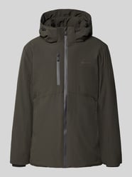 kurtka o kroju regular fit z nadrukiem z logo od Lindbergh - 37