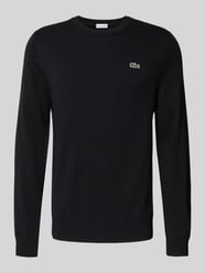 Regular Fit Strickpullover aus Baumwoll-Mix von Lacoste - 6