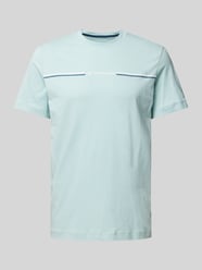 Herren T-Shirt mit Rundhalsausschnitt von Tom Tailor Grün - 34