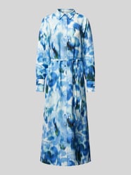 Midikleid in Crinkle-Optik Modell 'MILLO' von YAS - 21