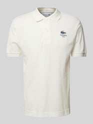 Poloshirt met labelprint, model 'Piquet' van Lacoste - 2