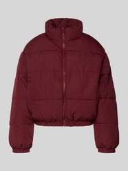 Gewatteerd jack met opstaande kraag, model 'TRACY' van JJXX Bordeaux - 6