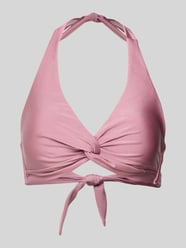Bikinitop met knoopdetail, model 'Isla' van Barts Fuchsia - 26
