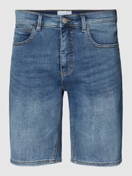 Korte jeans in 5-pocketmodel, model 'ULTRAFLEX' van Casual Friday Blauw / turquoise - 44