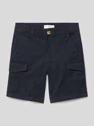 Cargoshorts mit Cargotaschen Modell 'comporta' von Mango Schwarz - 20
