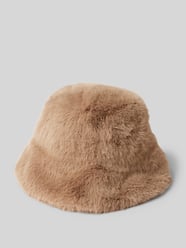 Bucket Hat mit Kunstfellbesatz von monari Beige - 31