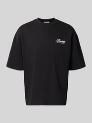 T-shirt met logo- en statementprint van REVIEW - 28