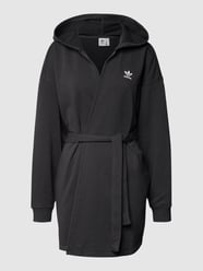 Wikkeljurk in minilengte van adidas Originals Grijs / zwart - 15