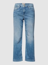 Straight Leg Jeans-Culotte mit Label-Details von MAC - 22