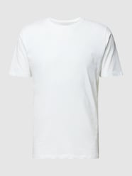 T-Shirt mit Rundhalsausschnitt Modell 'Vega' von Knowledge Cotton Apparel Weiß - 40