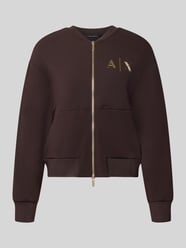 Sweatjacke mit Label-Print von Armani Exchange - 21