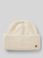 Czapka beanie z detalem z logo od Fraas - 26