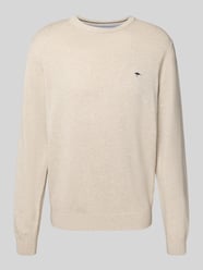 Strickpullover mit Rundhalsausschnitt von Fynch-Hatton - 28