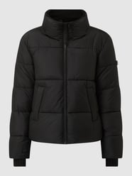 Gewatteerd jack met opstaande kraag van Tom Tailor Grijs / zwart - 35