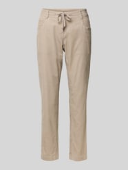 Cropped Cordhose aus Baumwoll-Mix von Tom Tailor Beige - 44