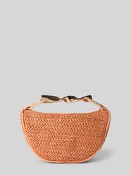 Handtasche in Flecht-Optik mit kurzem Tragegriff von Jake*s Cocktail Orange - 14