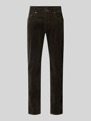 Straight Fit Cordhose aus elastischem Baumwoll-Mix von bugatti - 32