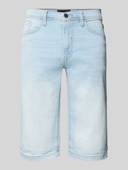 Slim Fit Jeansshorts im 5-Pocket-Design von Blend Blau - 27