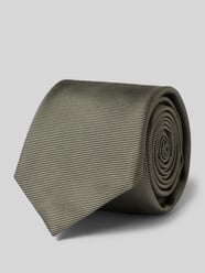 We Love Ties - Stropdas Salie Smal - Geweven Polyester Microfill Salie Groen