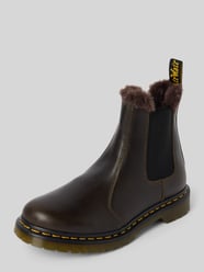 Chelsea boots met labeldetail van Dr. Martens Beige - 7