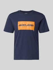 t-shirt o kroju regular fit z czystej bawełny model 'COLE' od JACK & JONES - 18