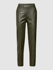 Hose in Leder-Optik von Gerry Weber Grün - 46