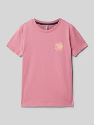 Regular Fit T-Shirt aus reiner Baumwolle Modell 'GRIZELDA LIFE' von Only Pink - 1