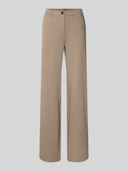 Straight leg stoffen broek met paspelzakken, model 'Nanni' van FREE/QUENT Beige - 37