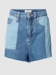 Szorty jeansowe w patchworkowym stylu model ‘QUITO SHORT’ od Bash Niebieski - 1