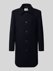 Regular fit lange jas van wolmix, model 'ARCHIVE' van SELECTED HOMME - 2