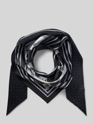 Bandana z nadrukiem z etykietą od GUESS - 36