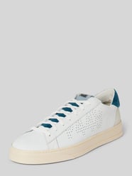 Leren sneakers met labeldetail, model 'Jack' van P448 - 2