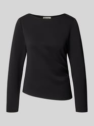 Regular fit shirt met lange mouwen met rimpelingen model 'Helle' van My Essential Wardrobe - 7