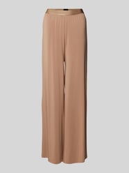 Wide Leg Pyjama-Hose mit elastischem Bund Modell 'Bea' von BOSS Beige - 5