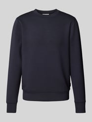 Sweatshirt mit gerippten Abschlüssen Modell 'Sebastian' von Casual Friday Blau - 23