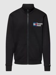 Sweatjacke mit Label-Details Modell 'ENTRY' von Tommy Jeans Schwarz - 23